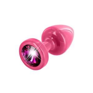 Anni Plug Pink/Pink 5.50cm Swarovski Crystal by Diogol