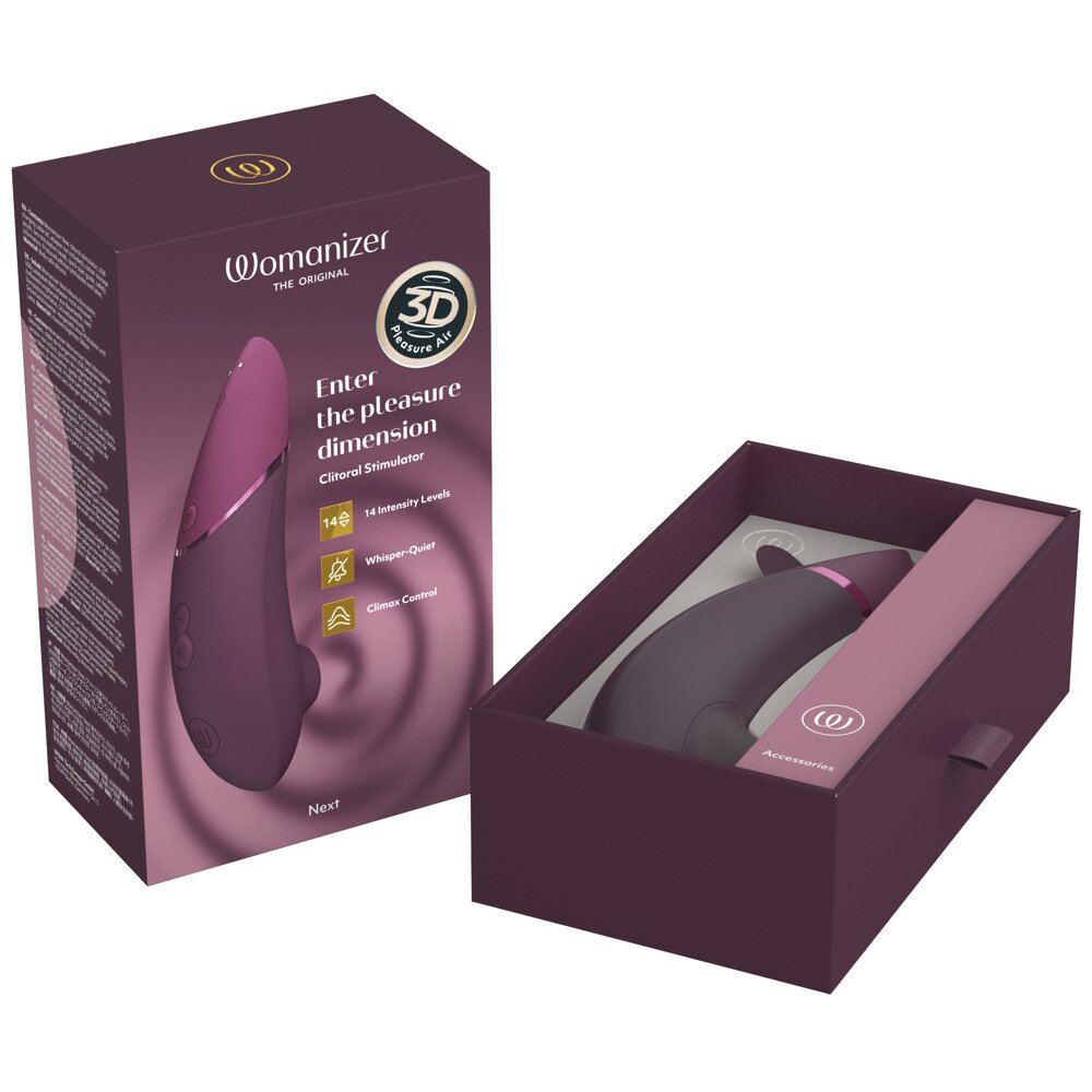19.3cm Next Clitoral Stimulator Purple by The Original Womanizer