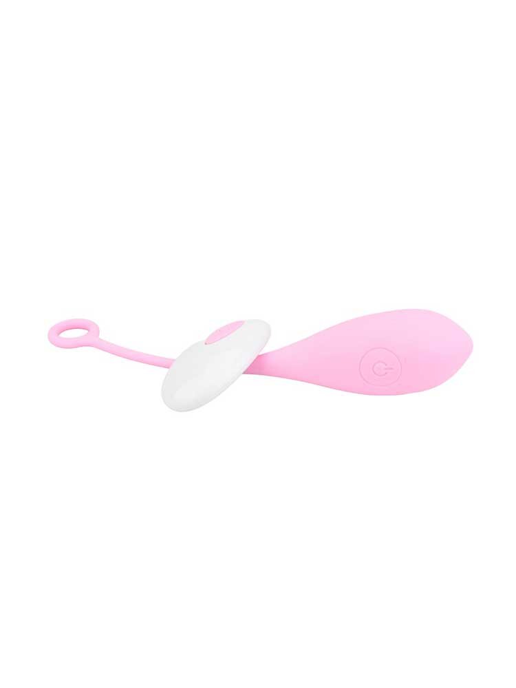 20.0cm Remote Controlled Vibrating Egg Pink Loving Joy