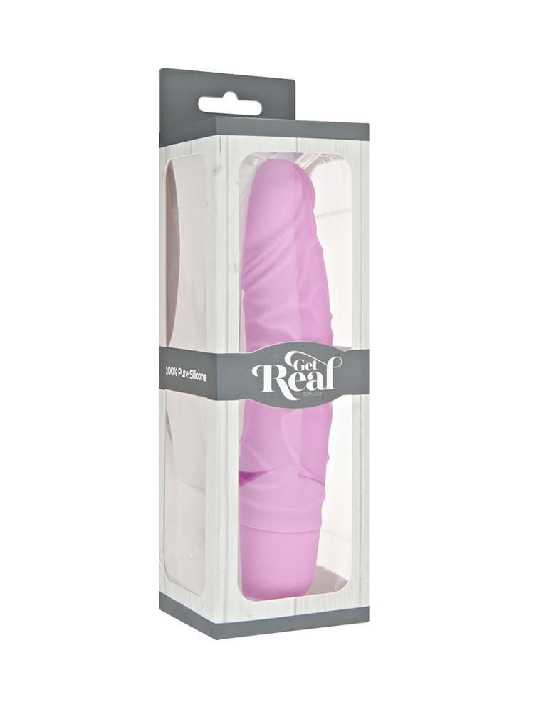 Get Real Realistic Vibrator 20cm Pink by ToyJoy
