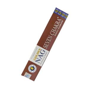 Golden Nag 7 Chakra Αρωματικά Sticks Χώρου 15gr/15τεμάχια Vijayshree