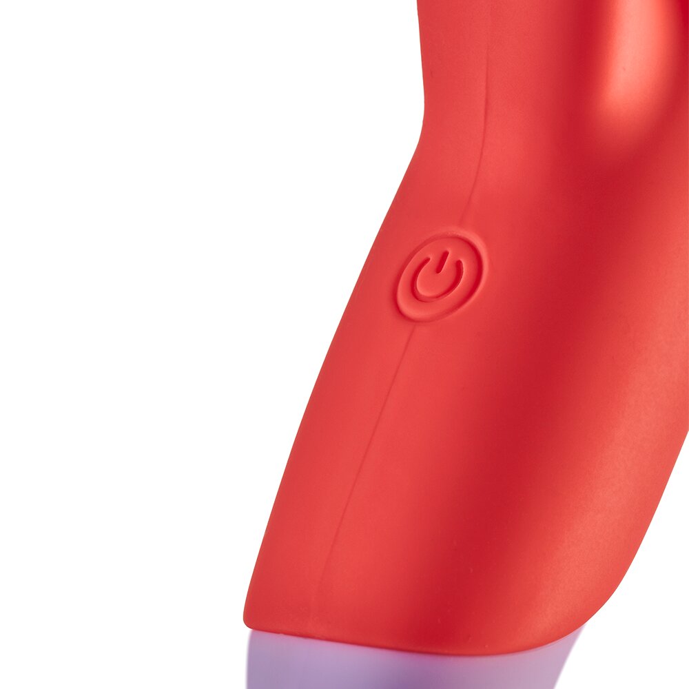 19.0cm Double Beat Duo Motor Slim Rabbit Vibrator Dream Toys