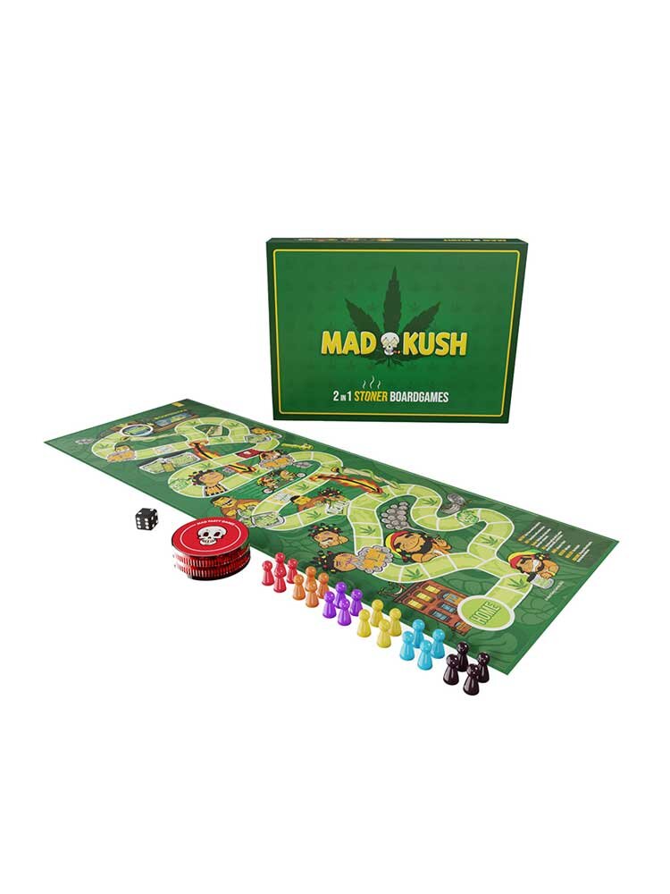 MadKush 2 in 1 Party Board Game by MadPartyGames