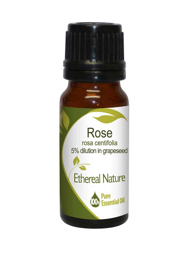 Ρόδο (Rose) 5% σε Σταφυλέλαιο Αιθέριο Έλαιο 10ml Nature & Body