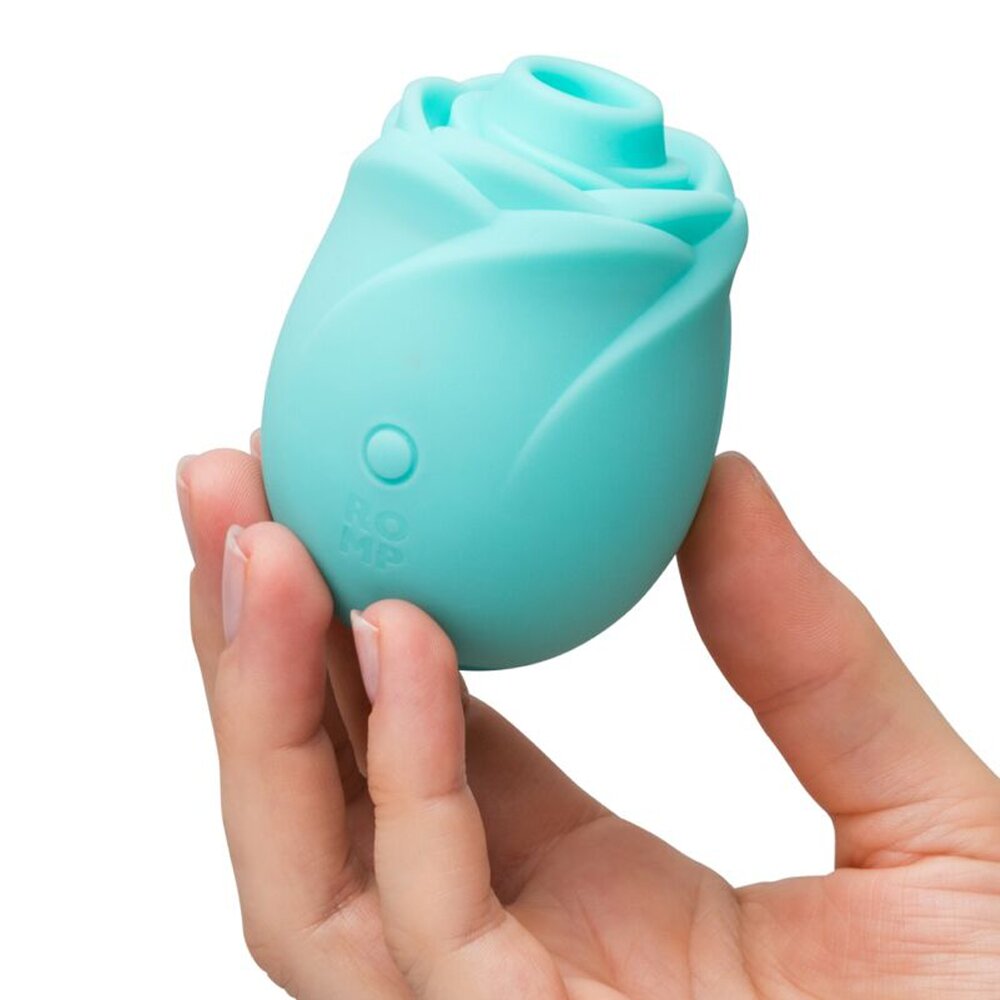7.6cm Rose Glow Air Pulse Clitoral Vibrator Romp