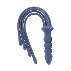 38.0cm Whip & Plug Silicone Blue by Tabbom