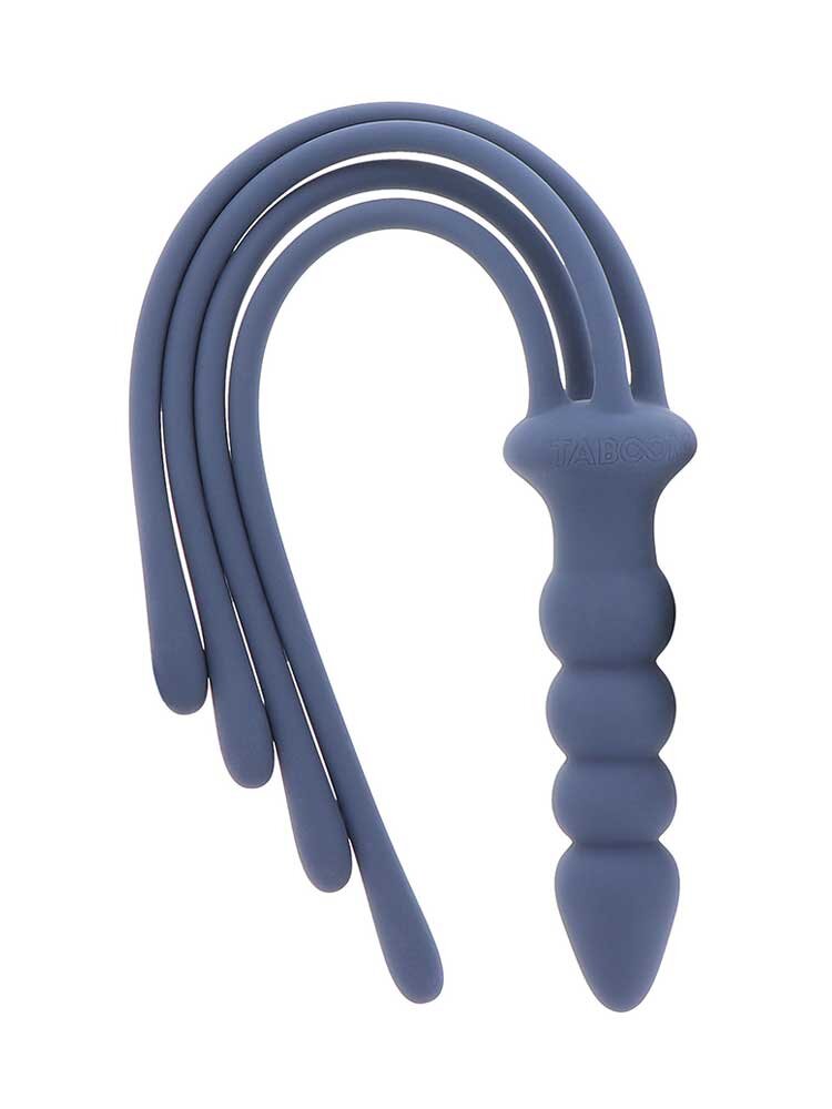 38.0cm Whip & Plug Silicone Blue by Tabbom