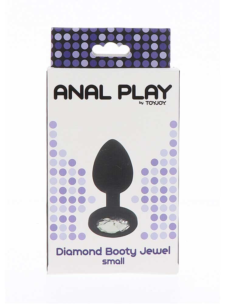 Diamond Booty Jewel Clear Small 7cm by ToyJoy