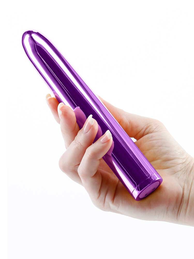 17.0cm Chroma Rechargable Classic Vibrator Purple NS Novelties