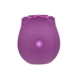 Rose Toy Clitoral Suction Vibrator Purple Loving Joy