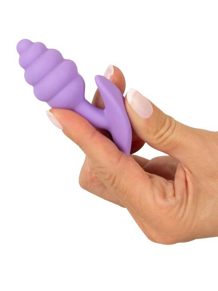 2.8cm Ø Soft Touch Mini Butt Plug Purple 7.5cm Cuties Orion