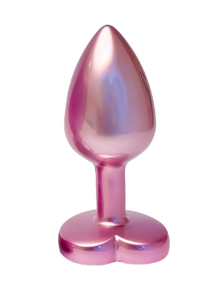 2.7cm Ø Small Heart Gleaming Love Plug Pink 7.1cm Dream Toys