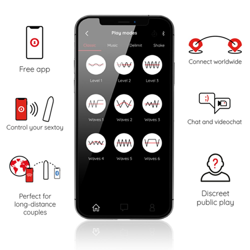 8.5cm Berlin App Controlled Bullet Vibrator Oninder
