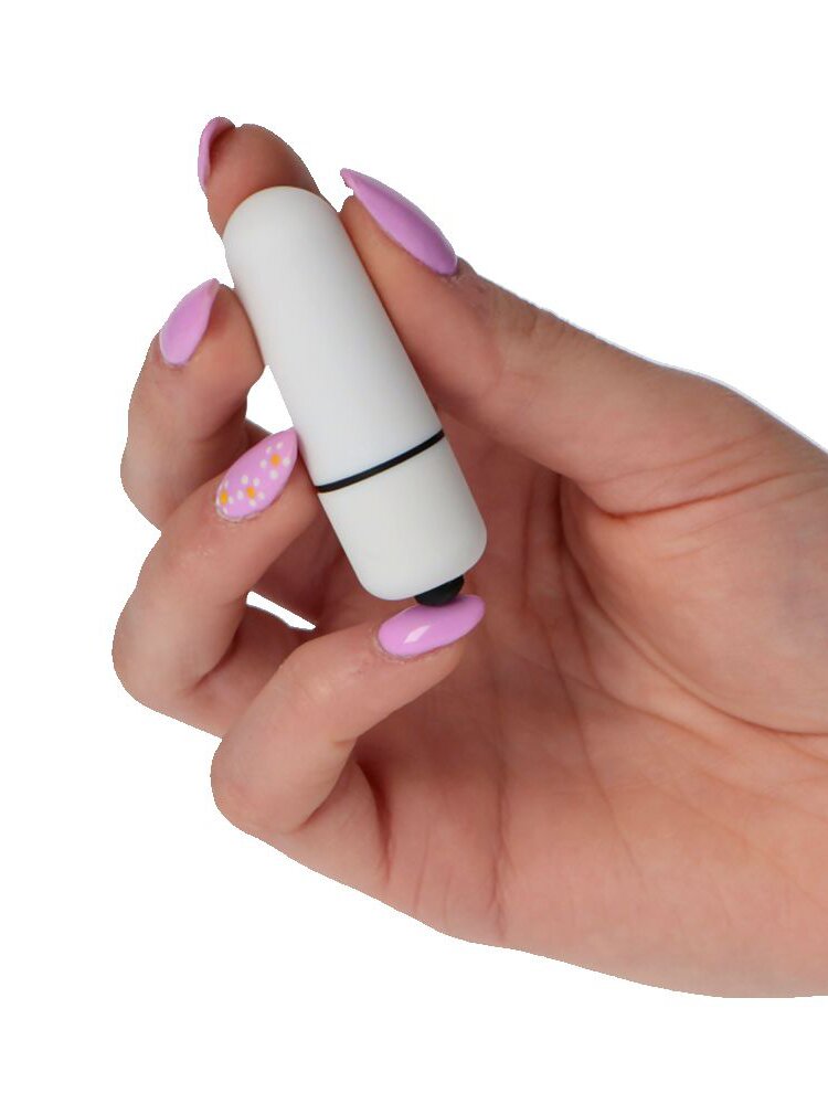 5.5cm Classic Mini Clitoral Bullet White Toyz4Lovers