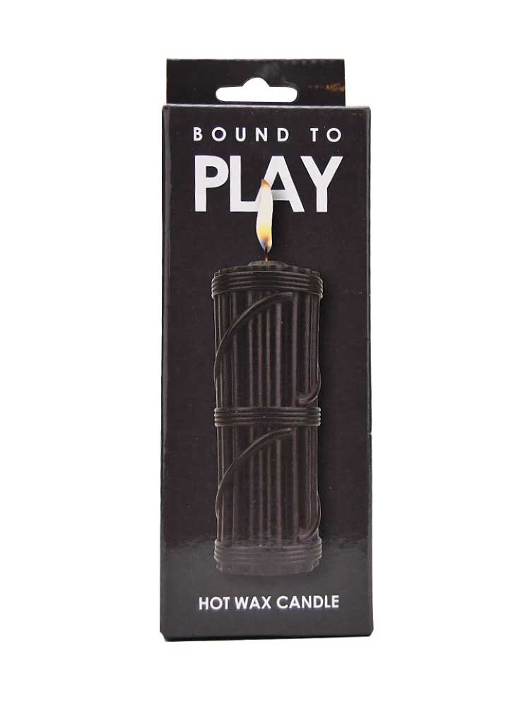 Bound to Play Hot Wax Candle Black Loving Joy
