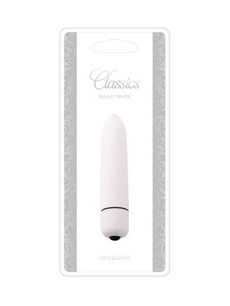 9.0cm Classic Bullet White Toyz4Lovers