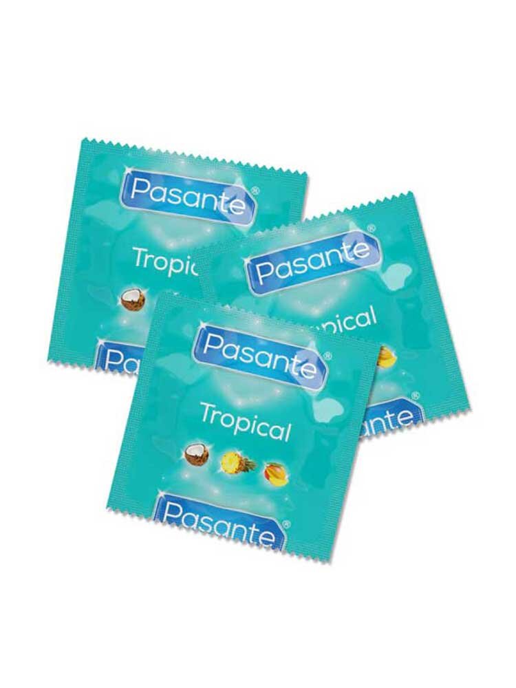 Tropical Condoms 25 pack Pasante