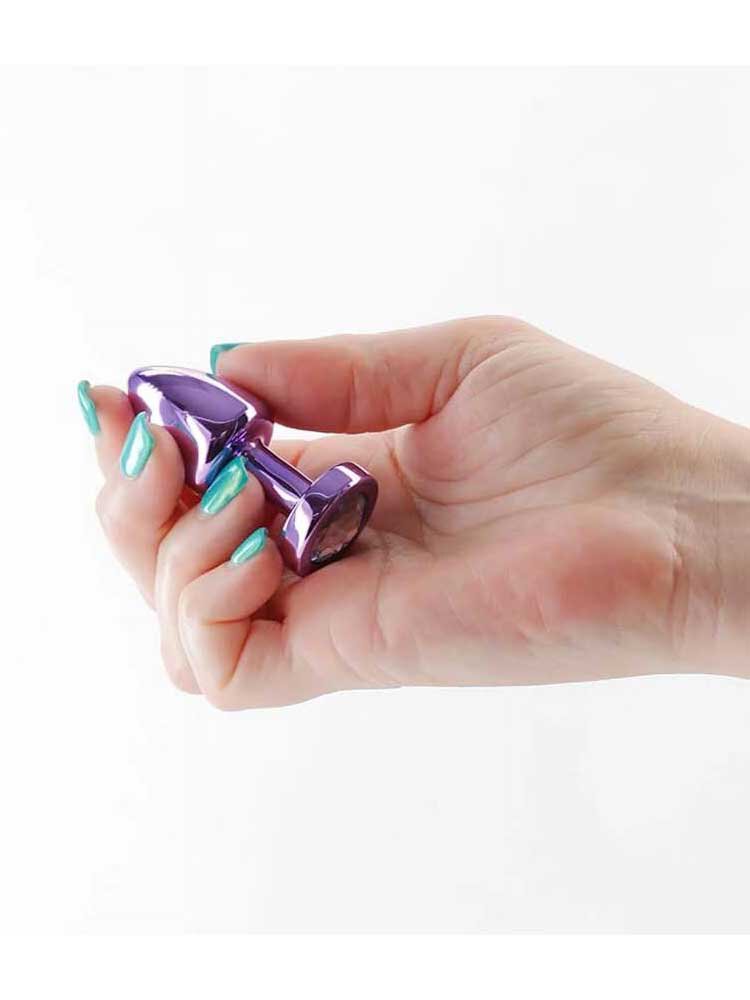 2.6cm Ø Petite Rear Assets Purple Butt Plug 6.0cm NSNovelties