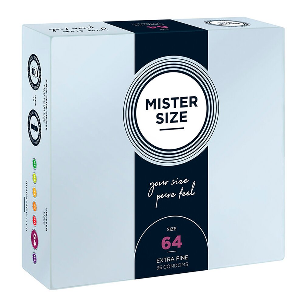 Προφυλακτικά  XXL 36 Pack (64mm) Mister Size