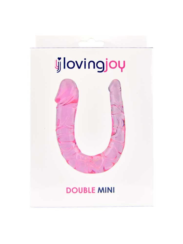 Double Mini Dildo Pink 28cm Loving Joy