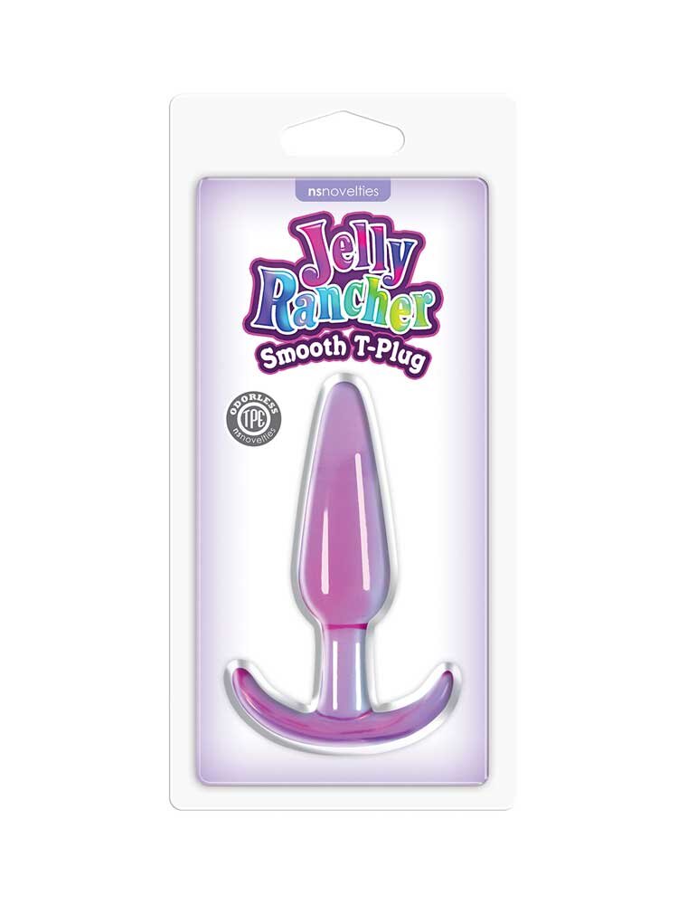 Jelly Rancher Smooth Small Plug Purple by NS Novelties