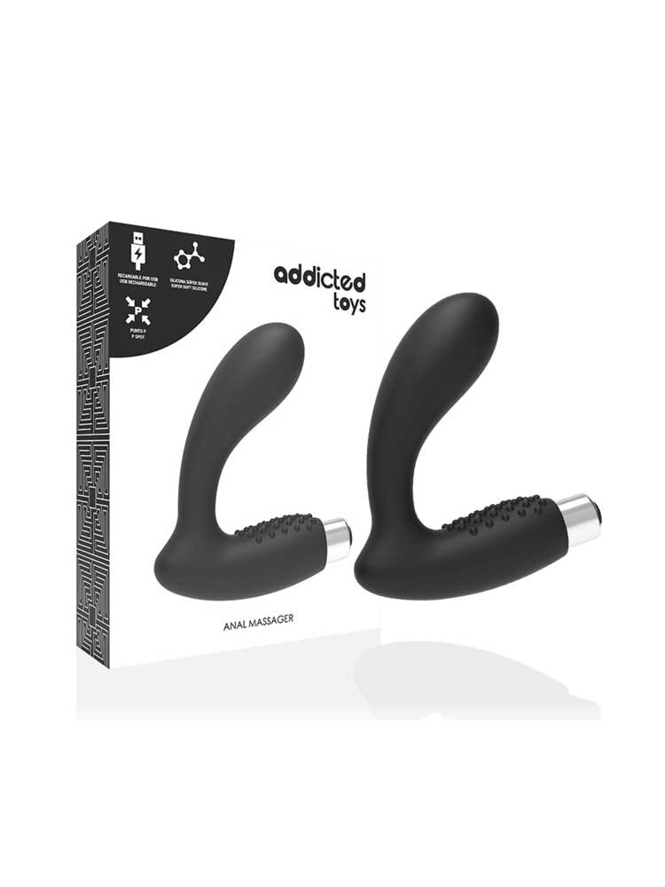 3.0cm Ø Anal Prostate Massager Model 5 Black Addicted Toys DreamLove