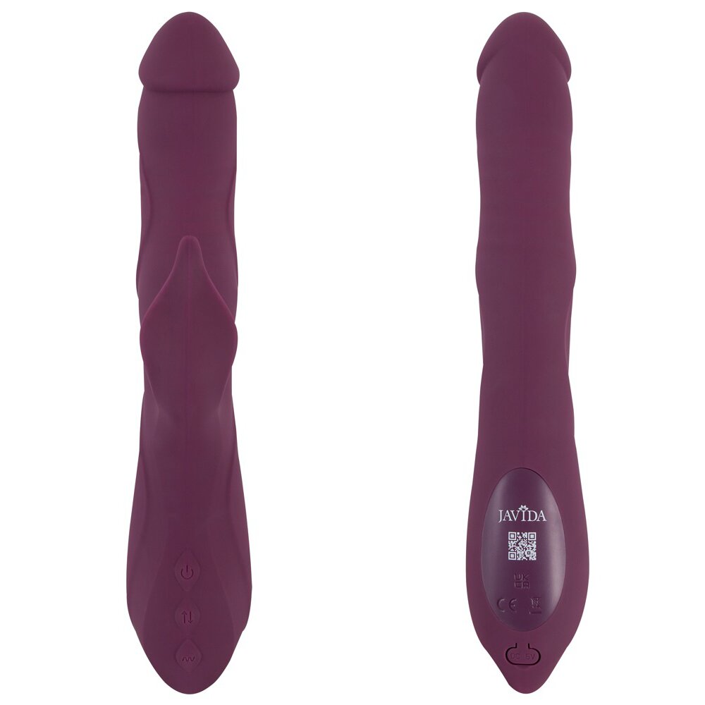 26.0cm Javida 3 Function Rabbit (Vibrating+Thrusting+Rotating) Orion