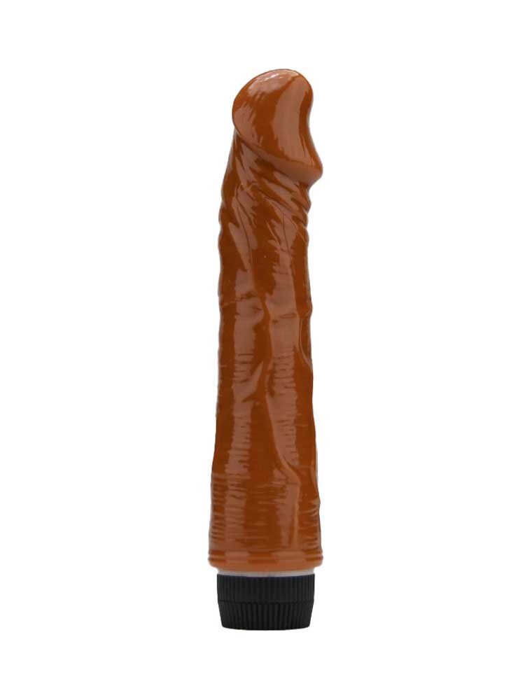 19.0cm Realistic Vibrator Brown Loving Joy