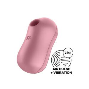 Cotton Candy Air Pulse Stimulator & Vibration Pink by Satisfyer
