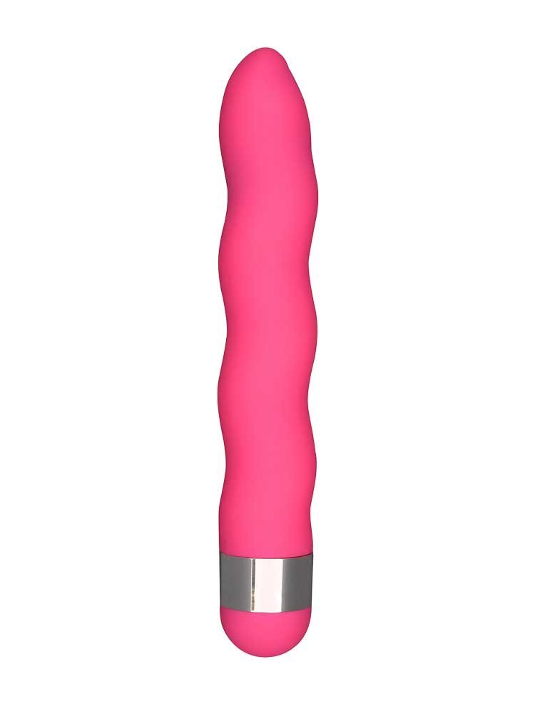 Funky Wave Vibrator 18cm Pink by ToyJoy