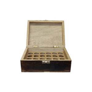 Κουτί από ξύλο μάνγκο 24 Aιθέριων Ελαίων Ancient Wisdom