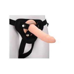 Real Stuff Strap On Harness with Slim Dildo by Dream Toys