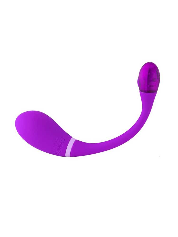 18.5cm Esca 2 App Controlled Bluetooth Vibrator Purple Kiiroo/OhMiBod