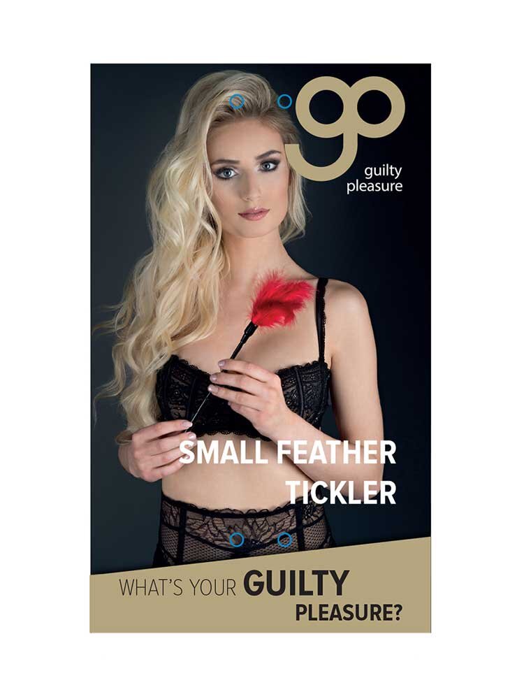 Small Feather Tickler Red by Guilty Pleasures