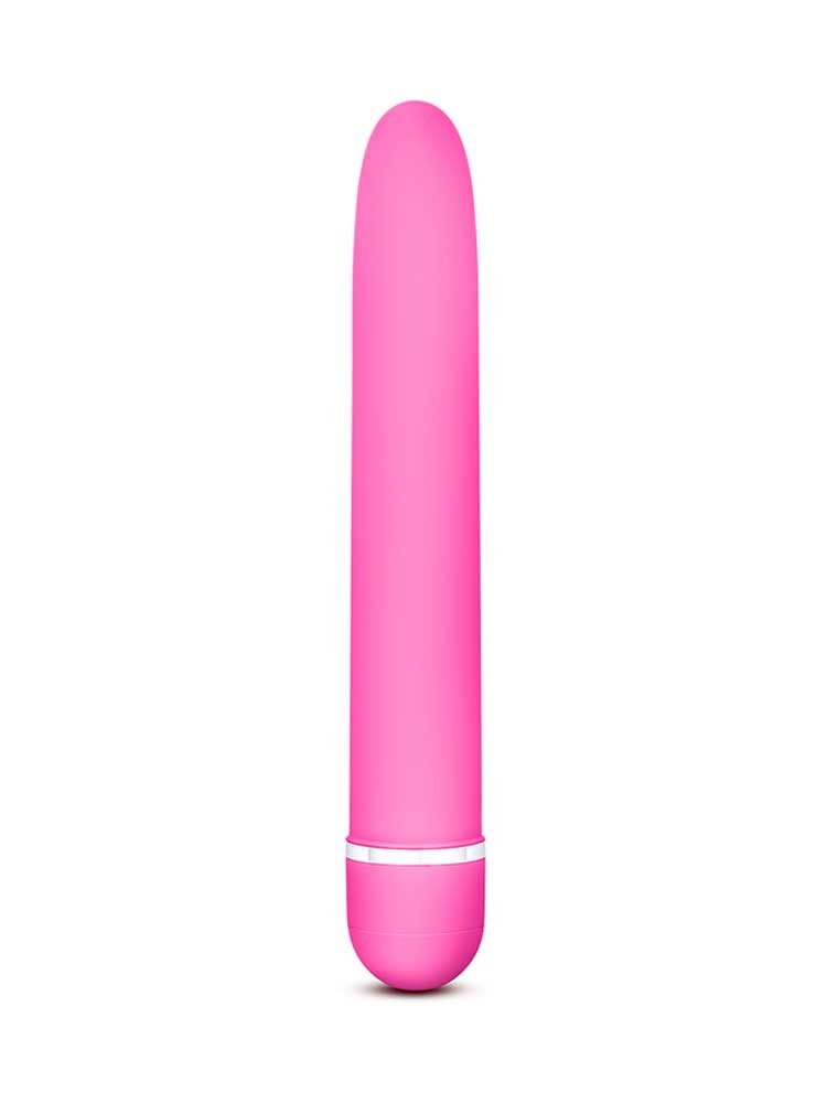 17.7cm Luxuriate Classic Vibrator Pink Blush Novelties