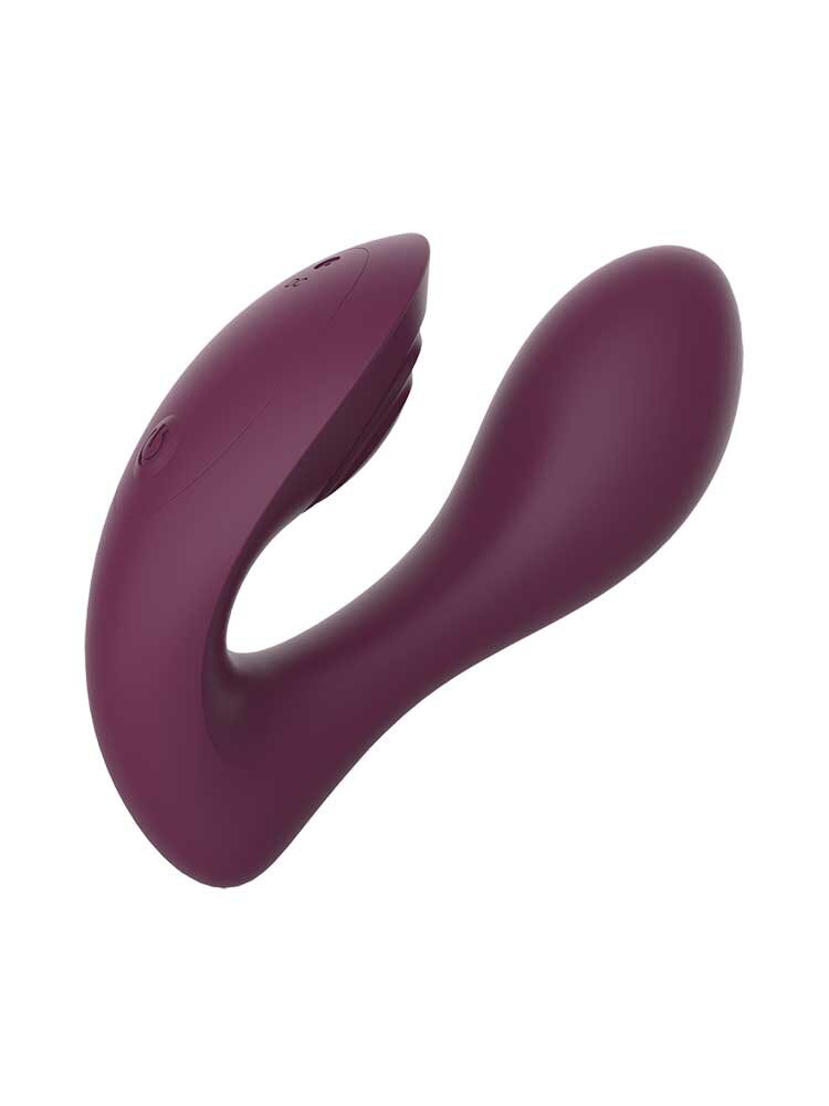 Ultra Dual Vibe Remote Control Purple by Dream Toys