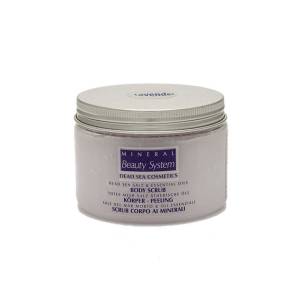 Body Scrub με άλατα Νεκράς Θάλασσας Lavender 300ml by Mineral Beauty System