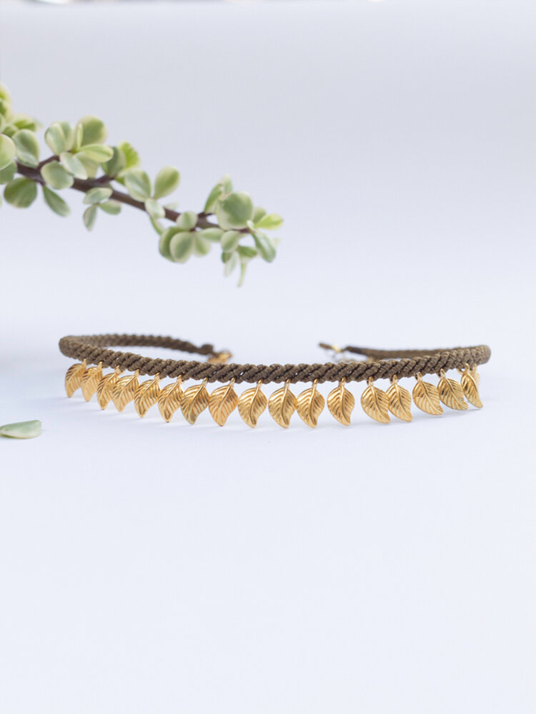 Doris Macrame Choker Neclace by Cherry Anthie