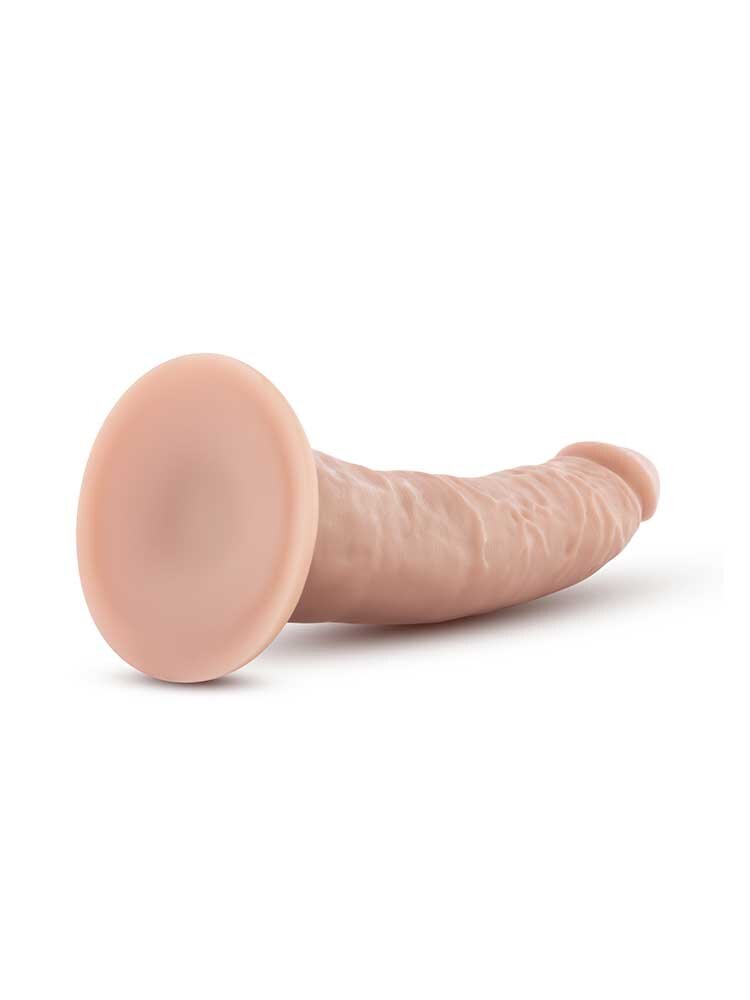 19.0cm Dr Skin Realistic Dildo with Suction Cup Vanilla Blush Novelties