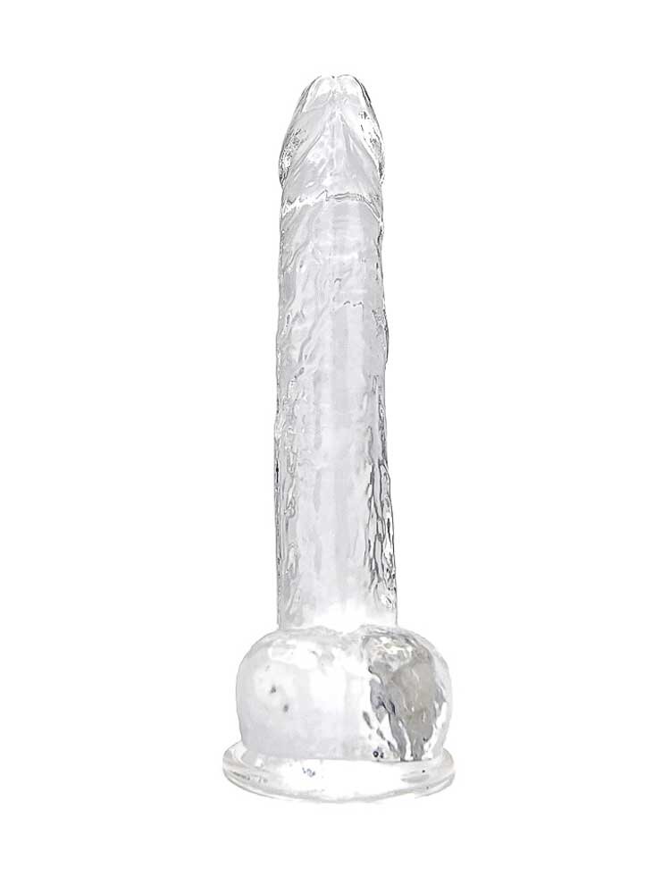 28.0cm Dildo with Balls Clear Loving Joy