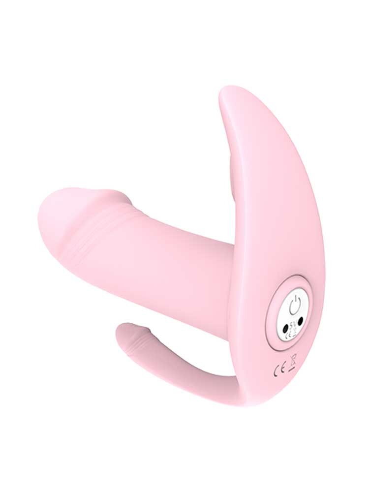 Remote Tri-Pleaser Double Penetration Pink by Dream Toys
