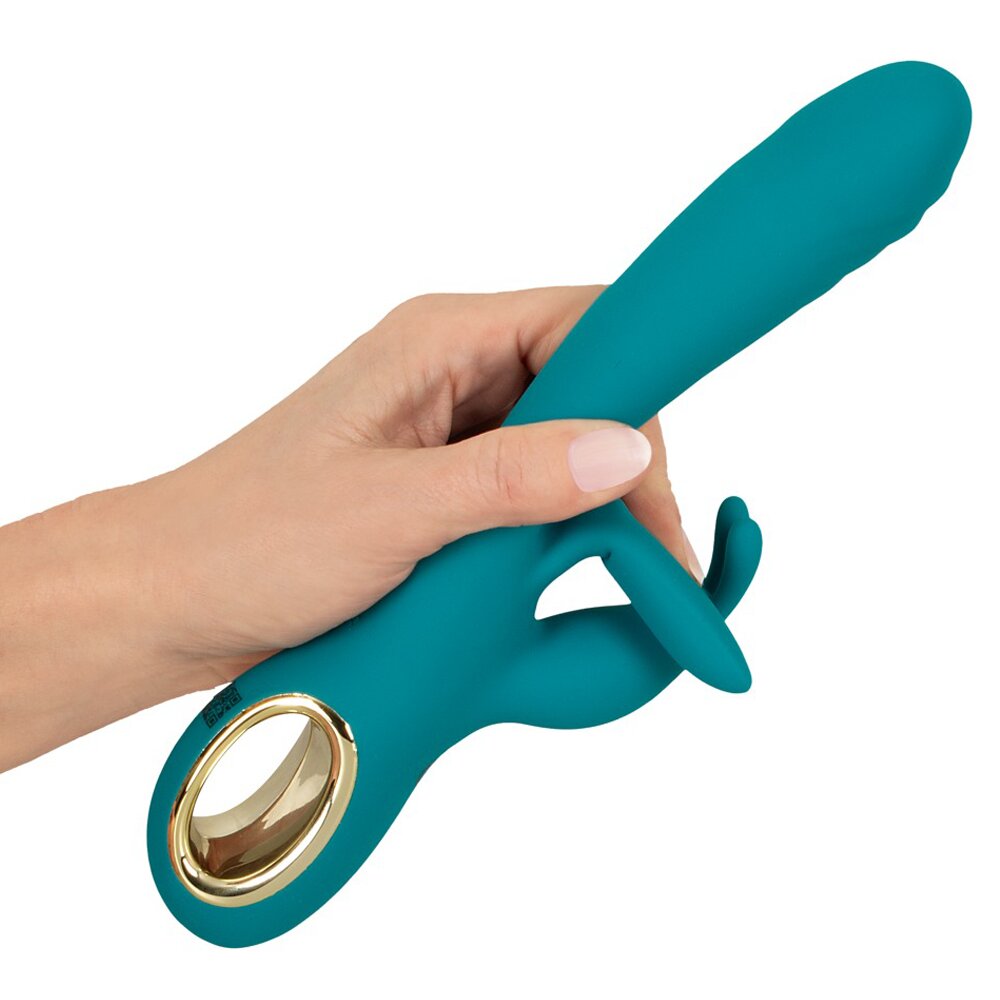 25.0cm Rabbit Thrusting Vibrator with G-Spot Stimulation Sweet Smile Orion