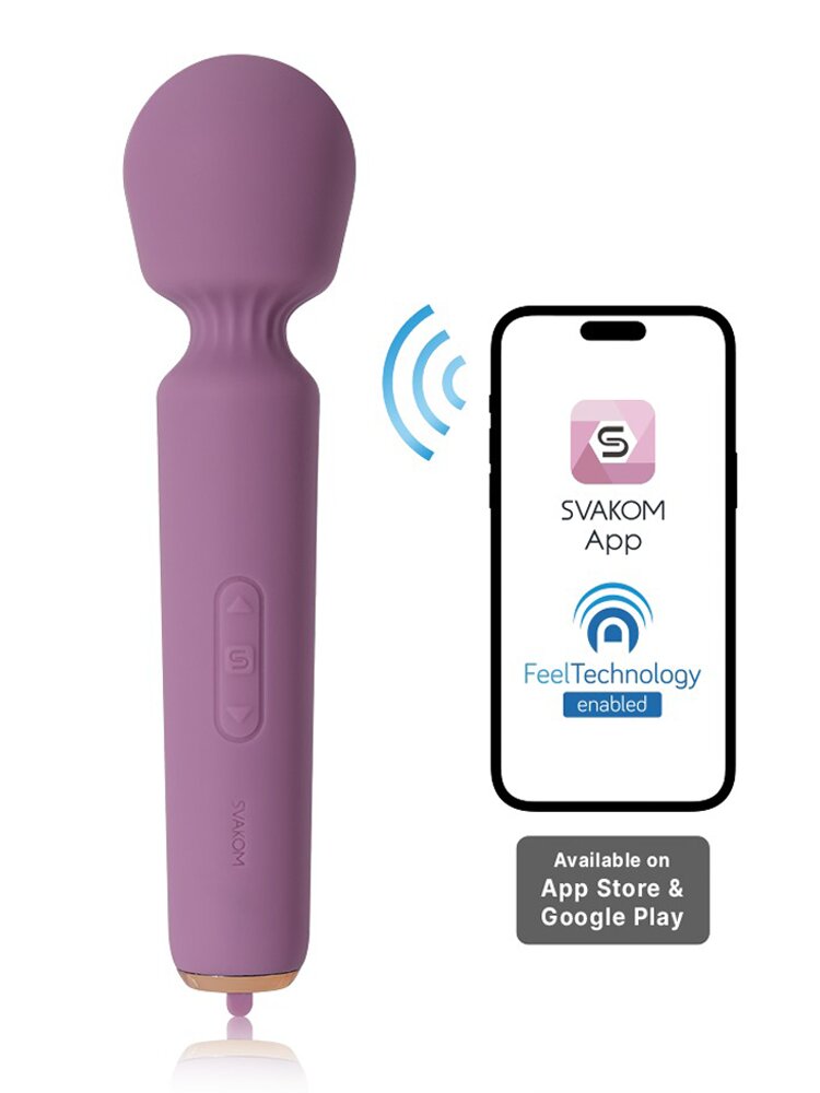 17.0cm Mini Emma Neo Wand Vibrator Svakom