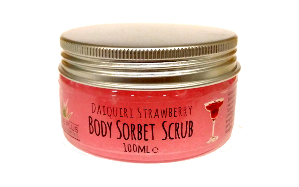 Body Scrub Daquiri Strawberry 100ml by Aloe Plus