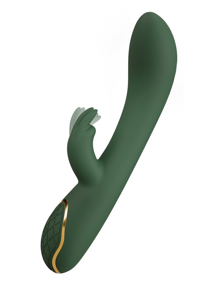 23.0cm Emerald Love Luxurious Slicone Rabbit Vibrator Orion