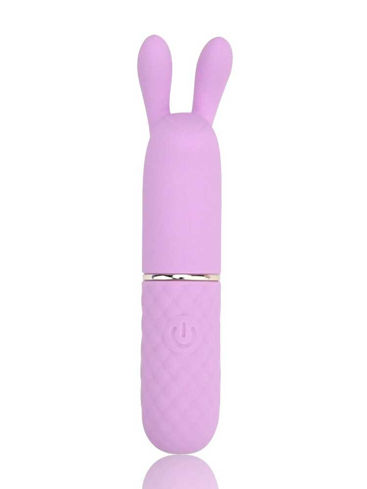 10 Speed Rabbit Ears Bullet Vibrator Pink Nauti Petites