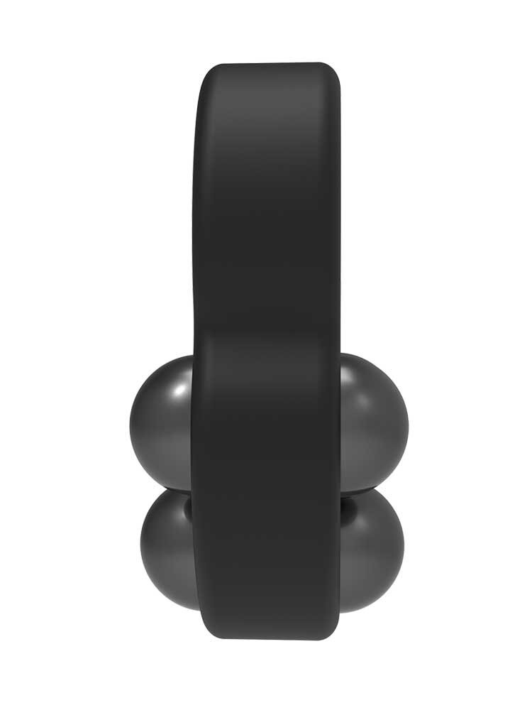 Ramrod Triple Weight Cock Ring Black Dream Toys