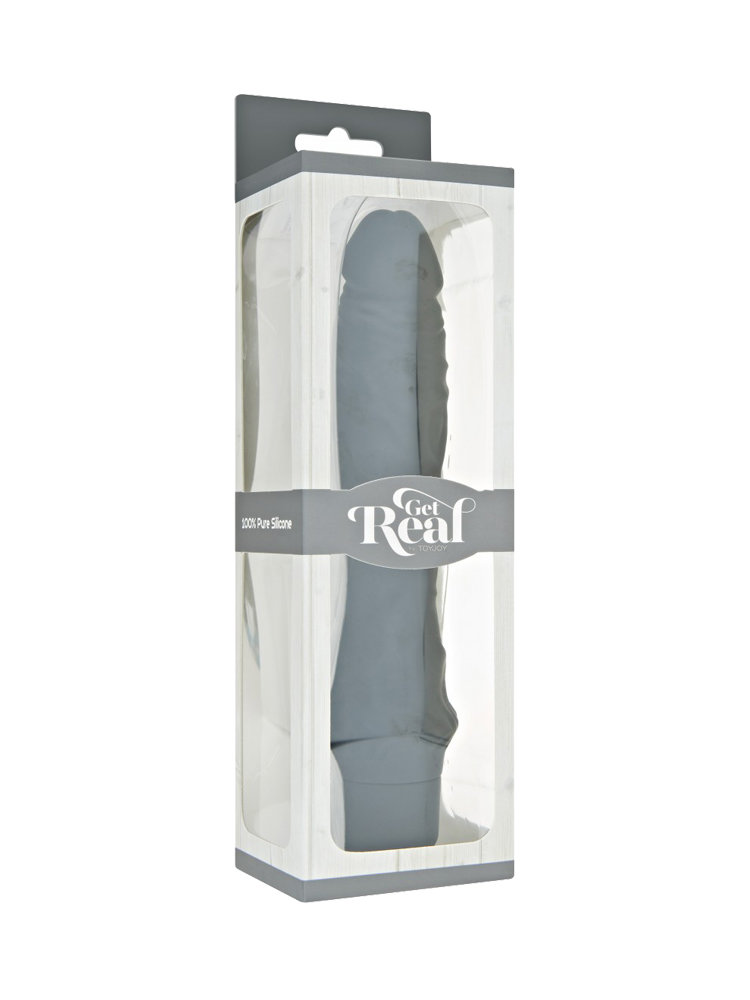 Get Real Large Realistic Vibrator Black by ToyJoy