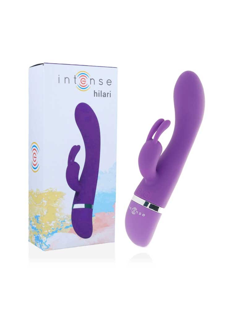 18.9cm Intense Hilari Rabbit Vibrator Purple DreamLove