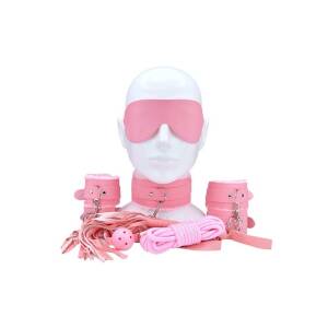 Beginner's Bondage Kit Pink (8 Piece) by Loving Joy
